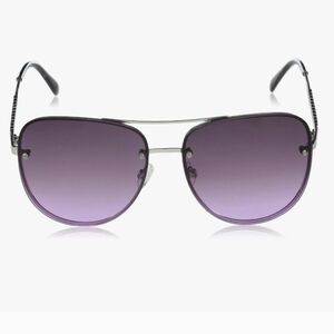 Vince Camuto Metal Pilot Aviator Sunglasses